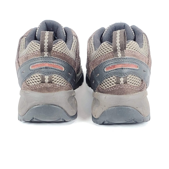 LL Bean Tek Hiking Trail Boots Shoes Brown Suede - Picture 3 of 8